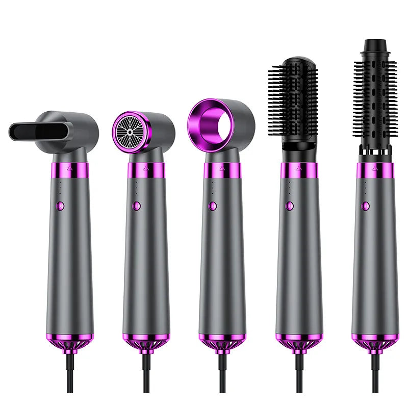 5-in-1 Hair Dryer & Automatic Curling Iron