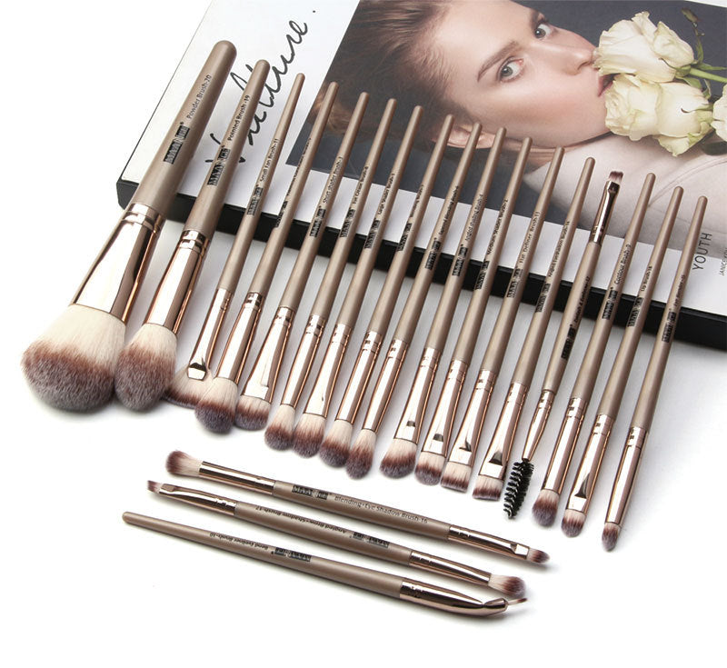20-Piece Professional Eye Makeup Brush Set with Bag