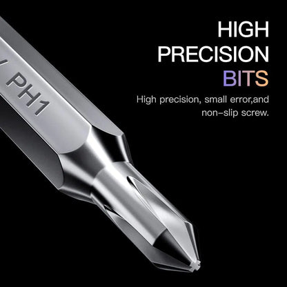 High precision screwdriver bit 