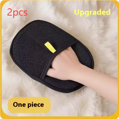 Dual-Sided Pet Hair Remover Mitt