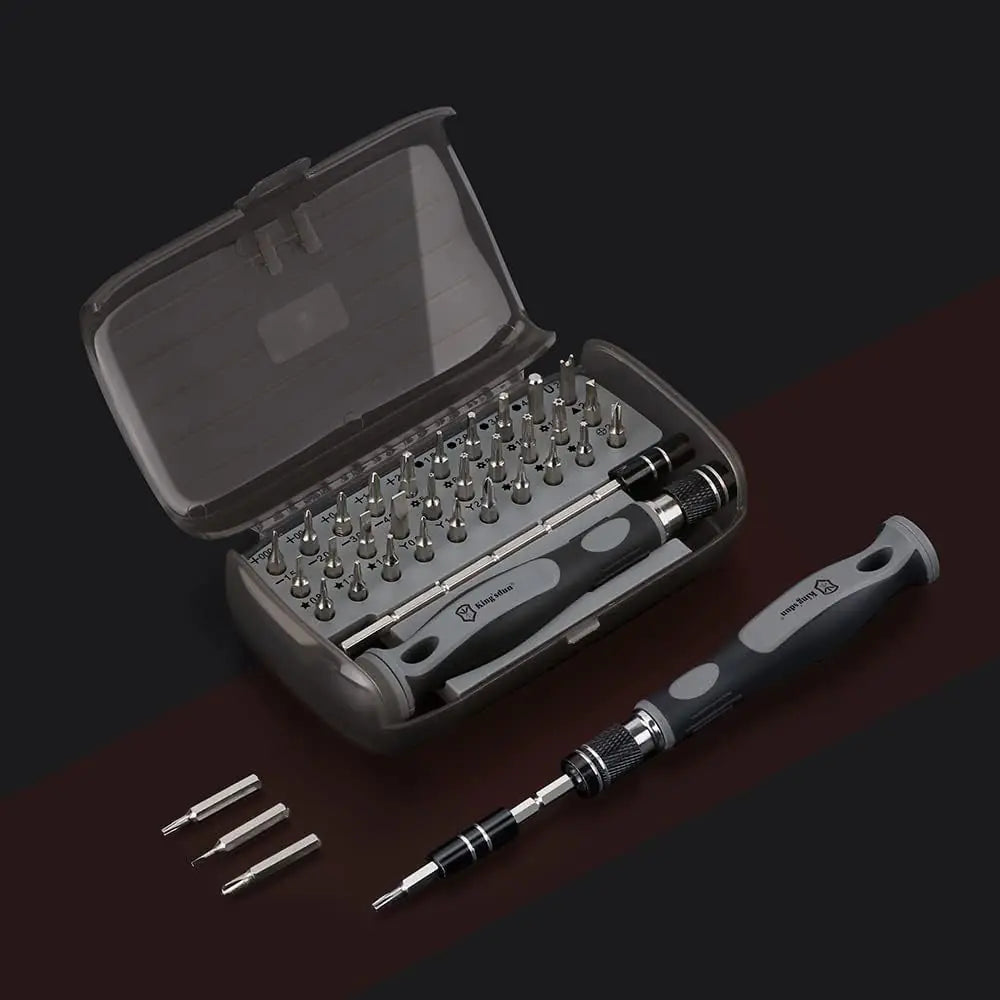 Black 32-in-1 Precision Screwdriver Set