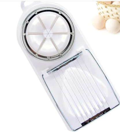 Two-in-One Double-Head Egg Cutter