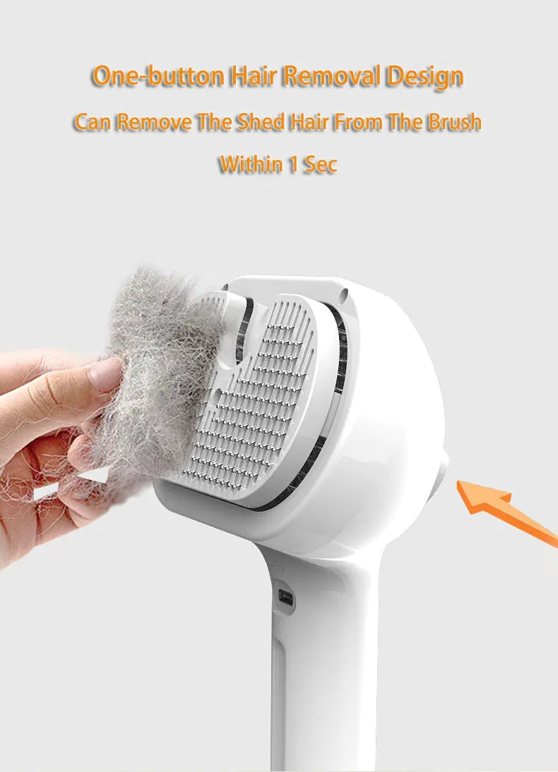 Self-Cleaning Pet Comb