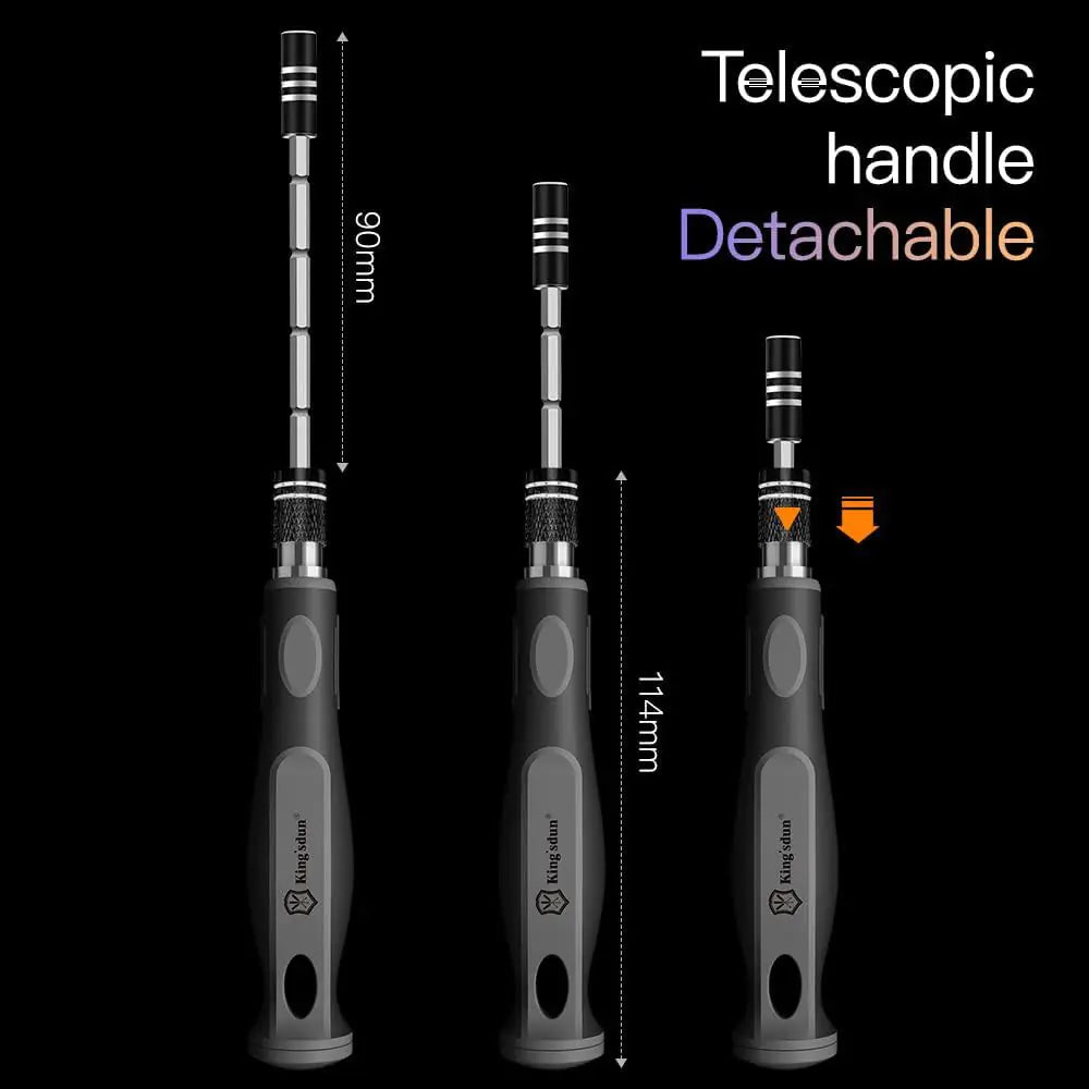 Black 32-in-1 Precision Screwdriver Set