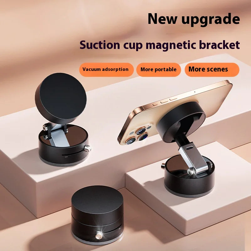 Magnetic Vacuum Phone Holder