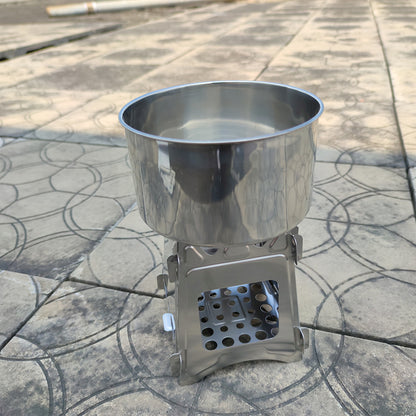 Portable Stainless Steel Folding Camping Stove