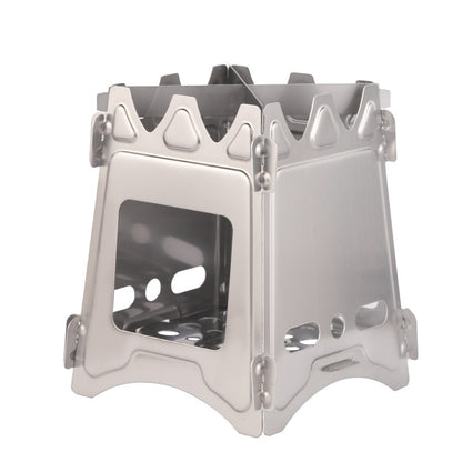 Portable Stainless Steel Folding Camping Stove