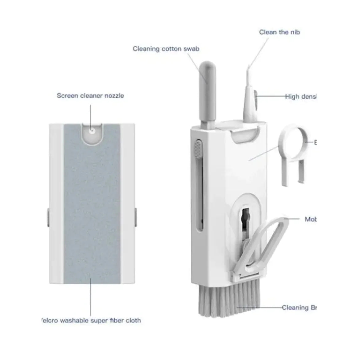 8-in-1 Keyboard Device Cleaning Kit