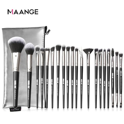 20-Piece Professional Eye Makeup Brush Set with Bag